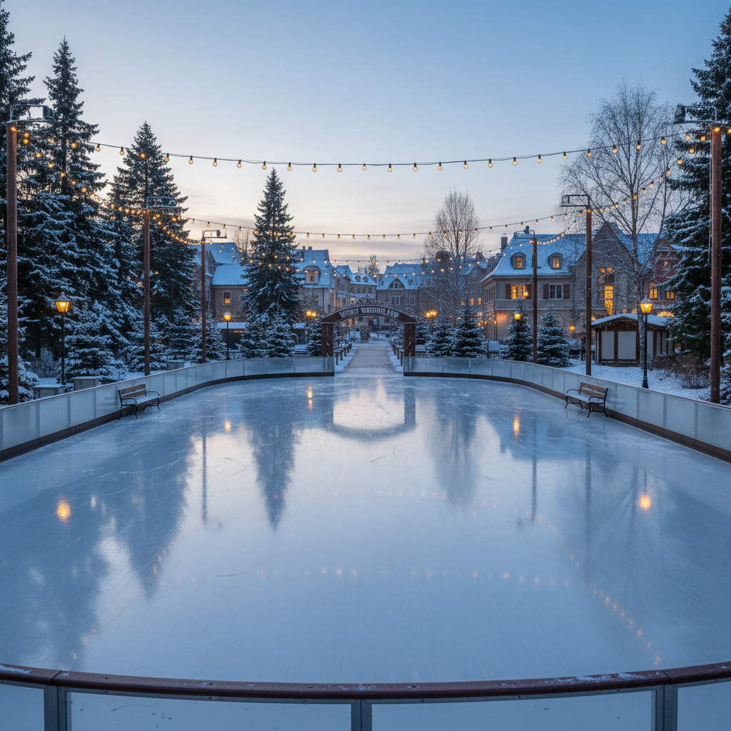 Outdoor ice rink business with unique, patented products - Buffalo ...